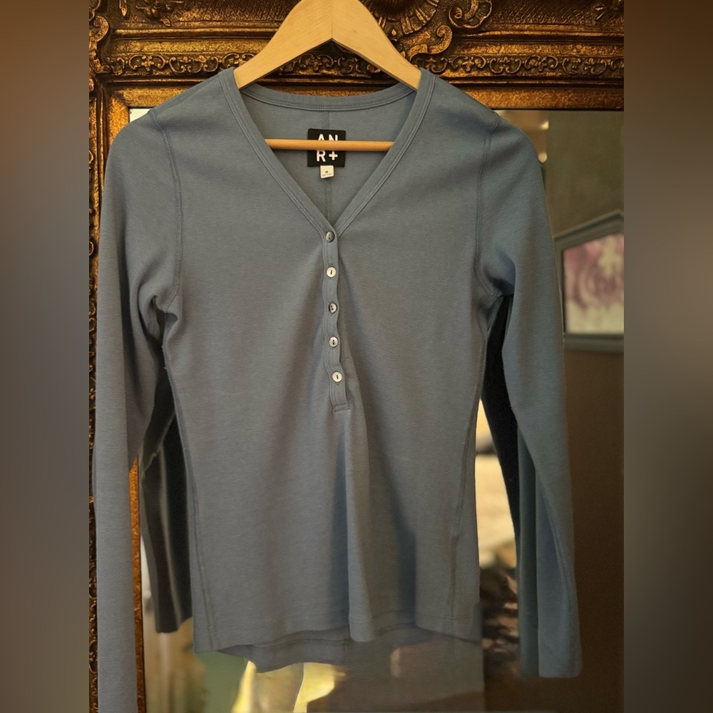 ALP N ROCK BLUE HENLEY